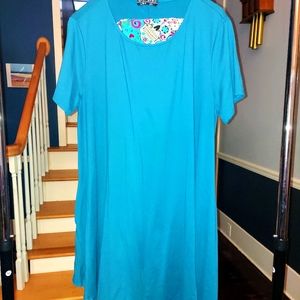 Blue tunic & leggings